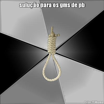 sulu��o para os gms de pb 