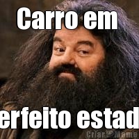 Carro em  Perfeito estado.