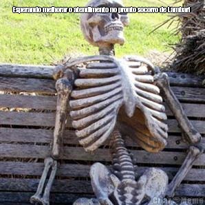 Esperando melhorar o atendimento no pronto socorro de Lambari  