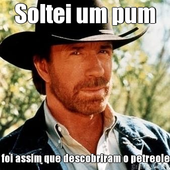 Soltei um pum E foi assim que descobriram o petreoleo