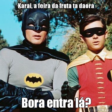 Karai, a feira da fruta ta daora Bora entra l�?