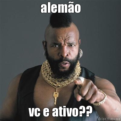 alem�o vc e ativo??