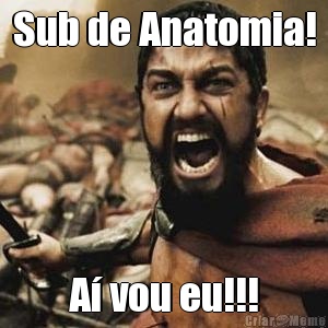 Sub de Anatomia! A� vou eu!!!