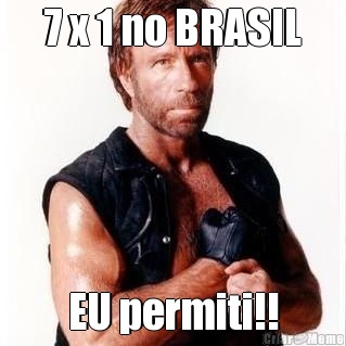 7 x 1 no BRASIL EU permiti!!