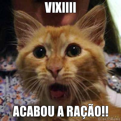 VIXIIII ACABOU A RA��O!!
