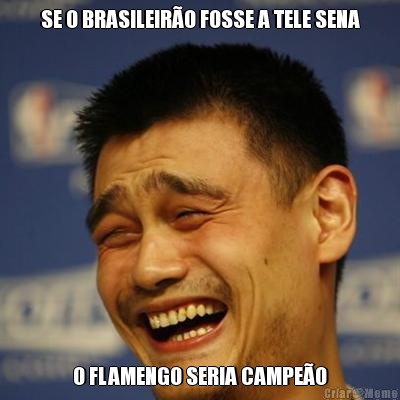 SE O BRASILEIR�O FOSSE A TELE SENA O FLAMENGO SERIA CAMPE�O