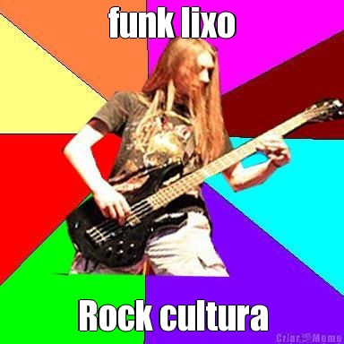 funk lixo Rock cultura