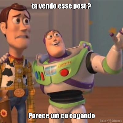 ta vendo esse post ? Parece um cu cagando