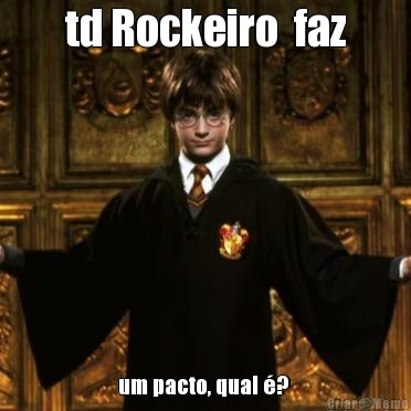 td Rockeiro  faz um pacto, qual �? 