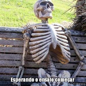  Esperando o ensaio come�ar 