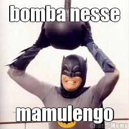 bomba nesse mamulengo