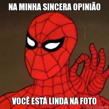 NA MINHA SINCERA OPINI�O VOC� EST� LINDA NA FOTO