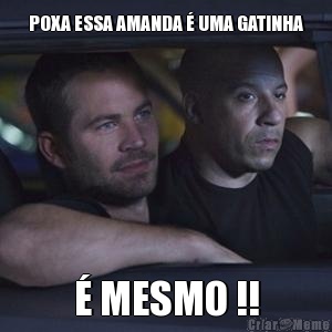 POXA ESSA AMANDA � UMA GATINHA � MESMO !!