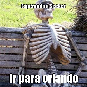 Esperando a Seeker Ir para orlando