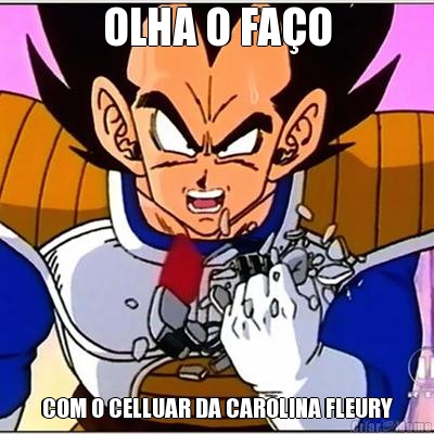 OLHA O FA�O COM O CELLUAR DA CAROLINA FLEURY