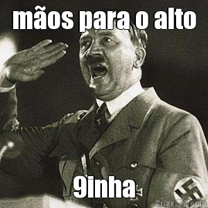 m�os para o alto 9inha
