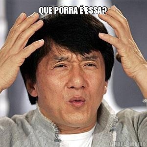 QUE PORRA � ESSA?  