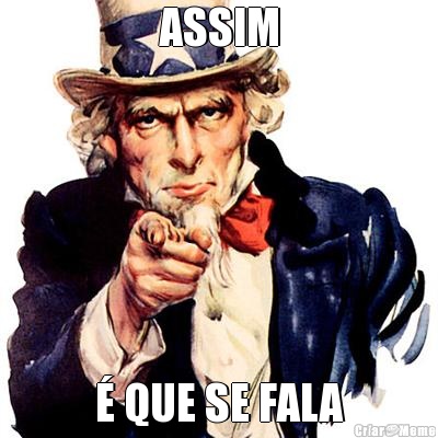 ASSIM � QUE SE FALA