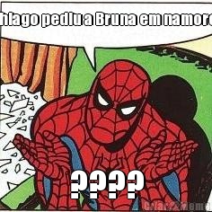 Thiago pediu a Bruna em namoro  ????