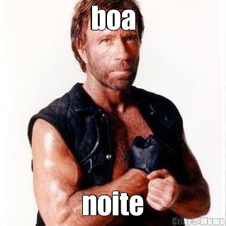 boa noite