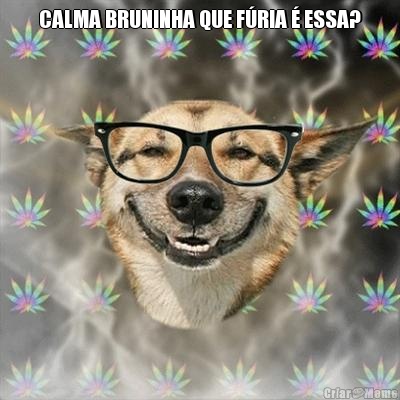CALMA BRUNINHA QUE F�RIA � ESSA? 