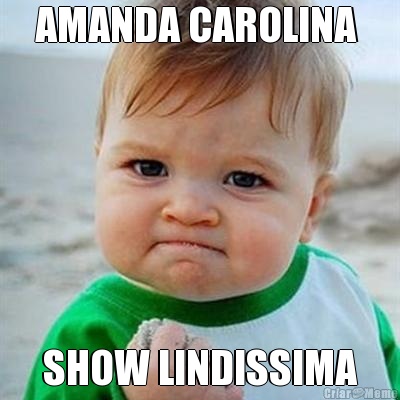 AMANDA CAROLINA  SHOW LINDISSIMA
