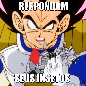 RESPONDAM SEUS INSETOS 