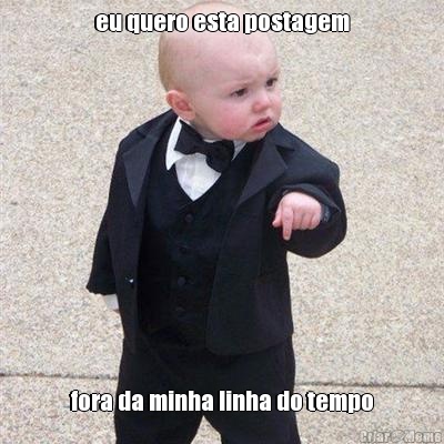 eu quero esta postagem fora da minha linha do tempo
