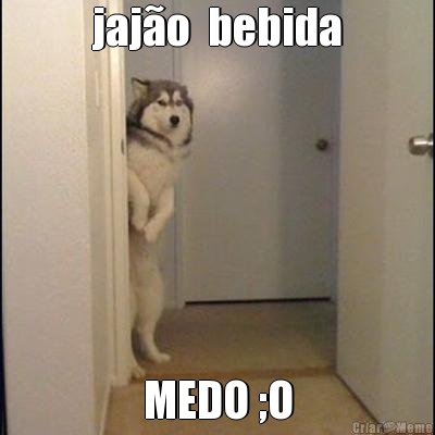 jaj�o  bebida MEDO ;O