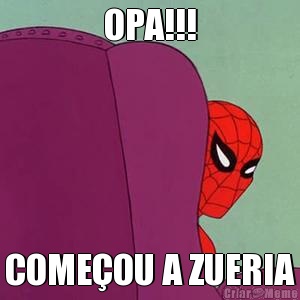 OPA!!! COME�OU A ZUERIA