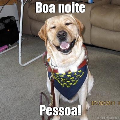 Boa noite Pessoa!