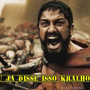  EU J� DISSE ISSO KRALHO!!!