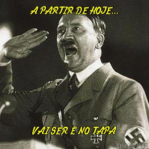 A PARTIR DE HOJE... VAI SER � NO TAPA