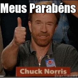 Meus Parab�ns  
