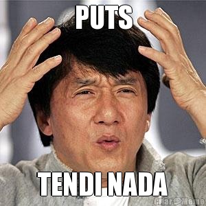 PUTS TENDI NADA