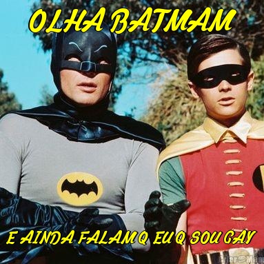 OLHA BATMAM E AINDA FALAM Q EU Q SOU GAY