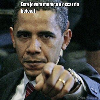 Esta jovem merece o oscar da
beleza! 