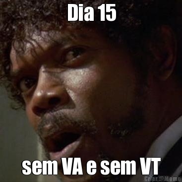 Dia 15 sem VA e sem VT