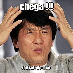 chega !!! vou sair do face 