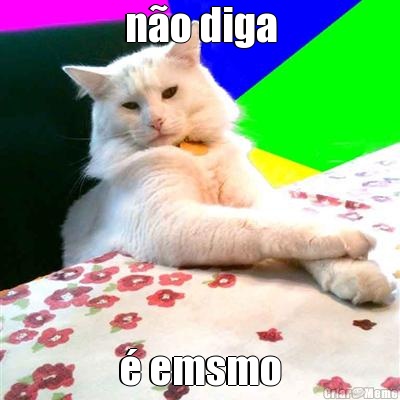 n�o diga � emsmo