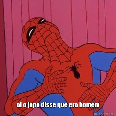  ai o japa disse que era homem