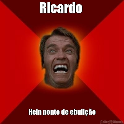 Ricardo  Hein ponto de ebuli��o