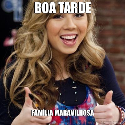 BOA TARDE FAM�LIA MARAVILHOSA