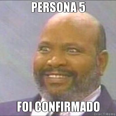 PERSONA 5 FOI CONFIRMADO
