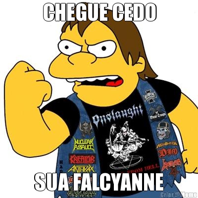 CHEGUE CEDO SUA FALCYANNE
