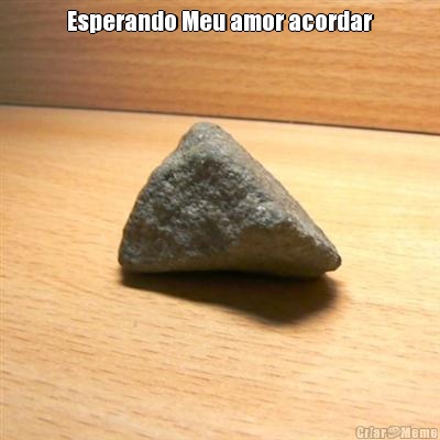 Esperando Meu amor acordar 