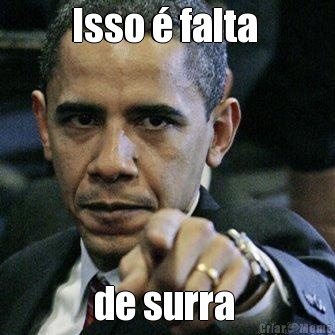 Isso � falta  de surra 
