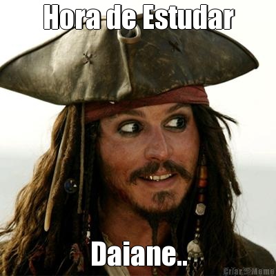 Hora de Estudar Daiane..