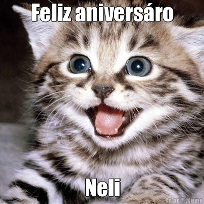 Feliz anivers�ro Neli