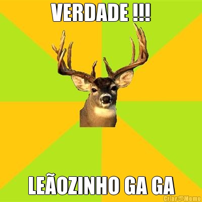 VERDADE !!! LE�OZINHO GA GA